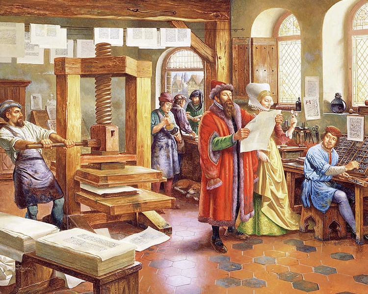 یوهانس گوتنبرگ