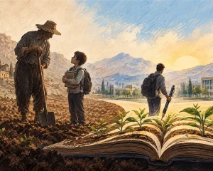 با قلمت چه می‌کاری؟